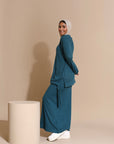 تنورة محبوكة