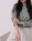 Cotton T-Shirt With Elastic