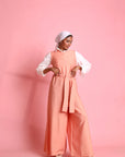 Linen Sleeveless Jumpsuit
