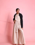 Linen Sleeveless Jumpsuit