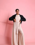 Linen Sleeveless Jumpsuit