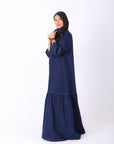 Buttons Denim Dress