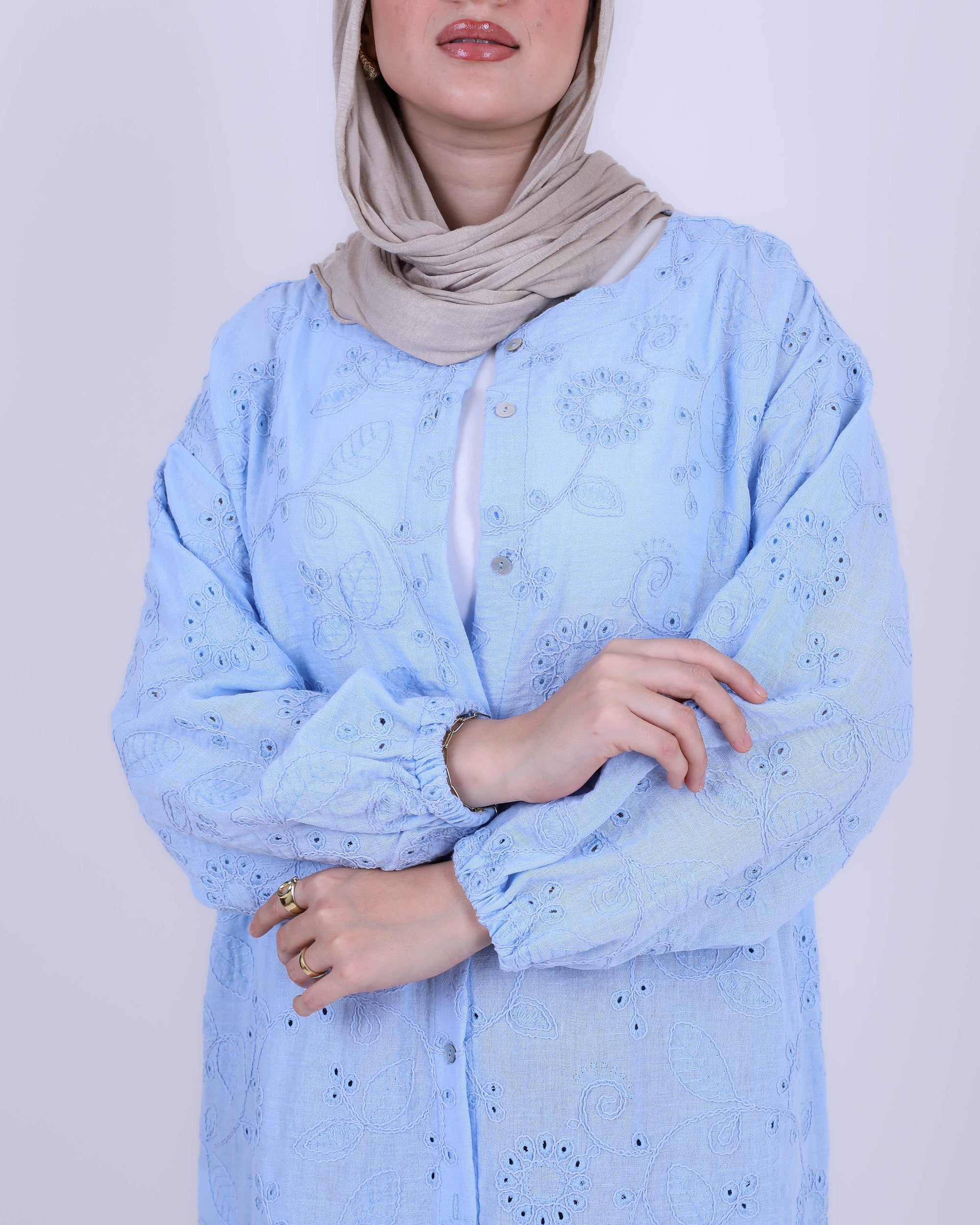 Flowery Dress Shirt