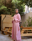 Linen Blend Dress 3808