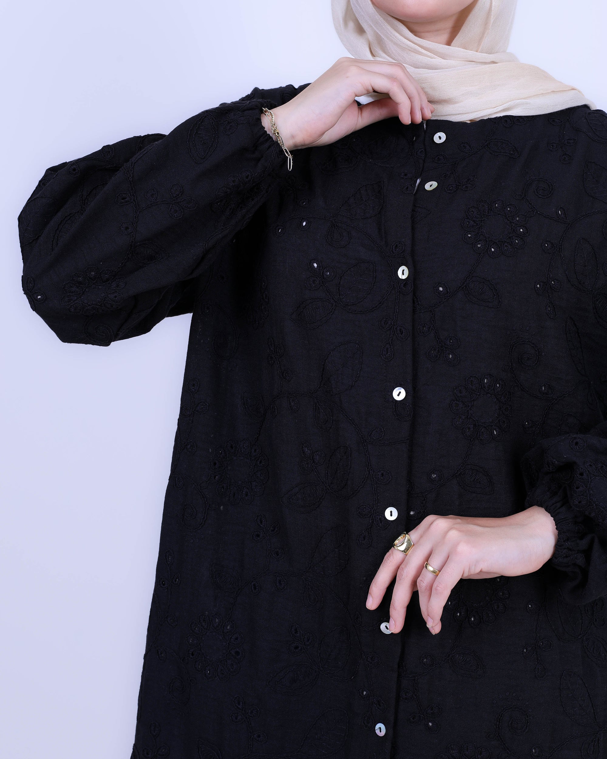 Flowery Dress Shirt