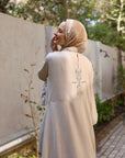 Linen Blend Dress 3808
