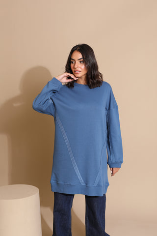 Buy blue Milton SweatShirt W607