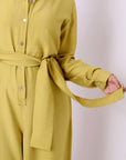 Linen Blend Jumpsuit