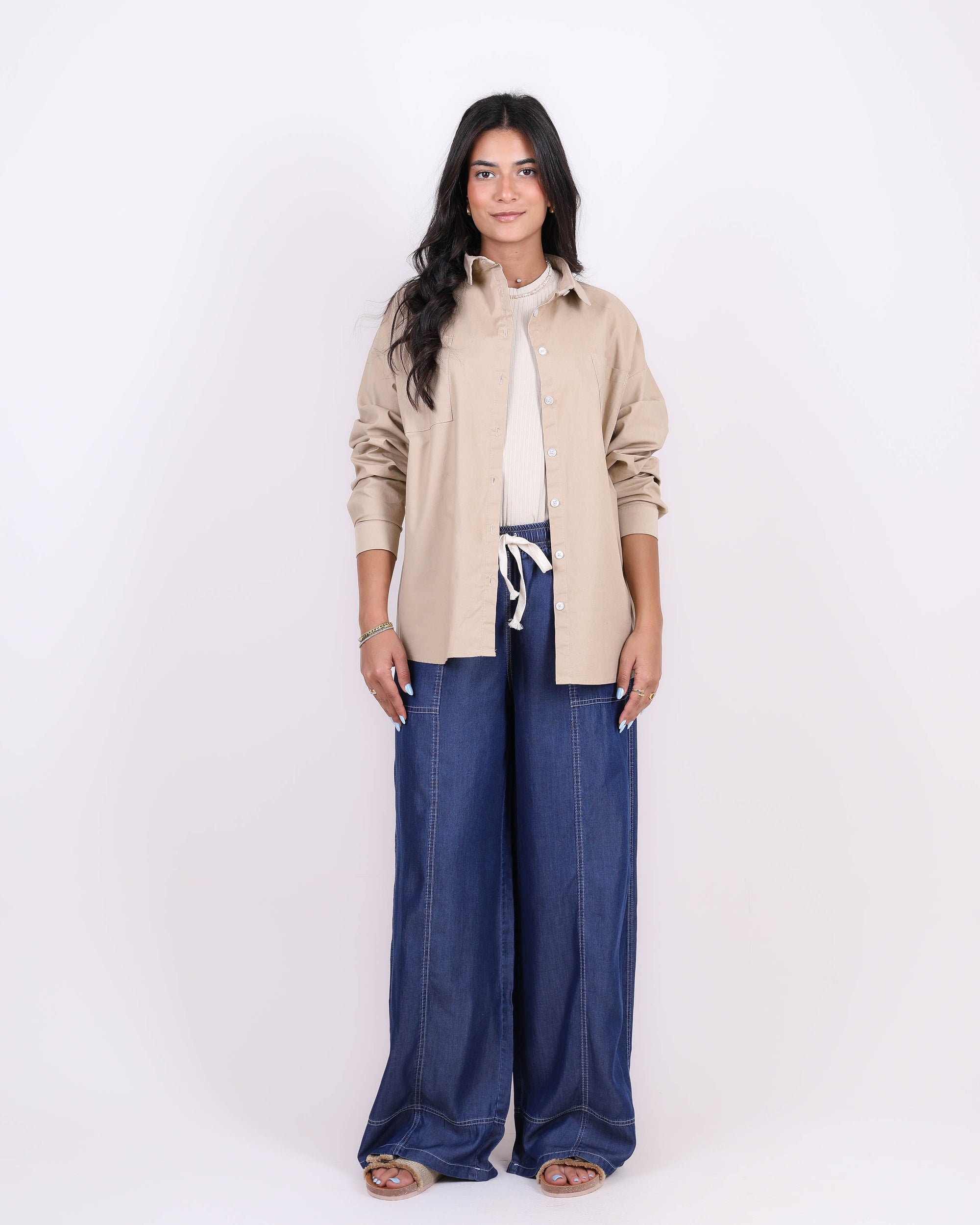 Tencel jeans Pants