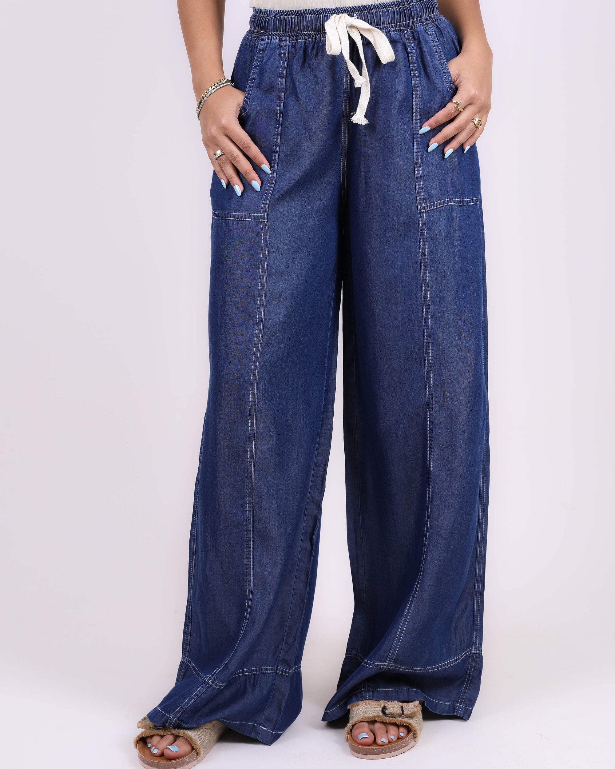 Tencel jeans Pants