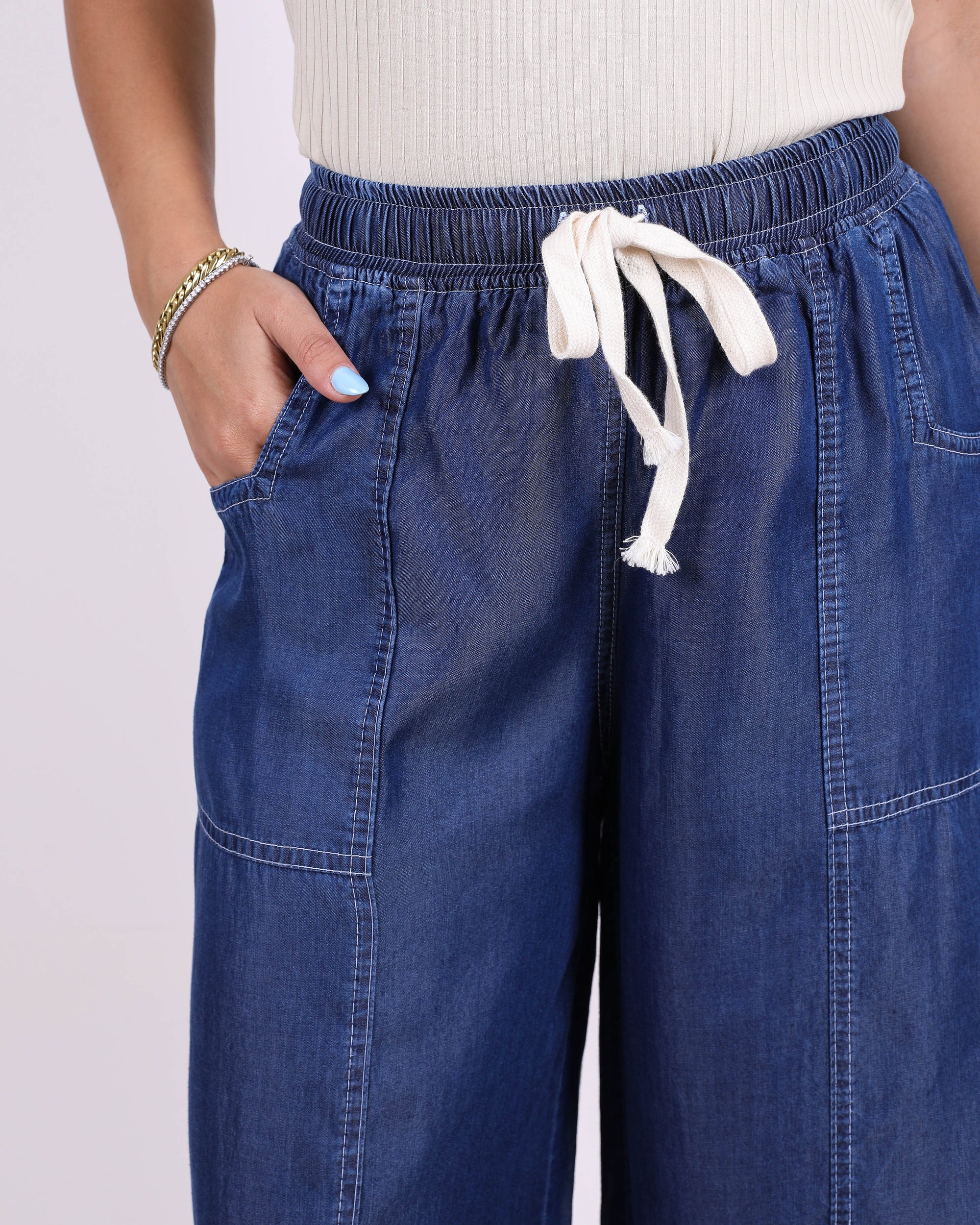 Tencel jeans Pants