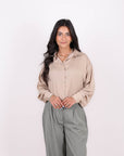 Satin shirt