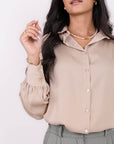 Satin shirt