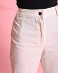 Wide Leg Gabardine Pants