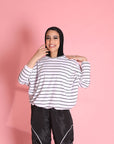 Cotton T-Shirt With Elastic