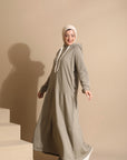 Milton Dress With Cape show