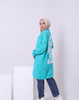 Cotton T-Shirt With Back Print