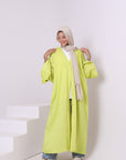 Linen Blend Dress