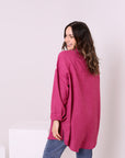 Button Linen Blend Shirt
