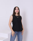 Linen Sleeveless Top
