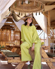 Linen Blend Blouse