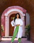 Linen Pants With Zipper
