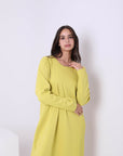 Long Sleeves Basic Dress