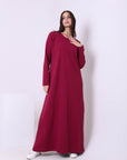 Long Sleeves Basic Dress