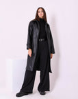 Leather Coat