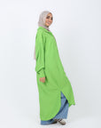 Half Buttons Dress Shirt