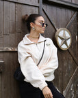 Felt Sweatshirt