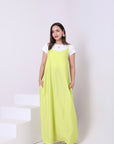 Sleeveless Linen Blend Dress