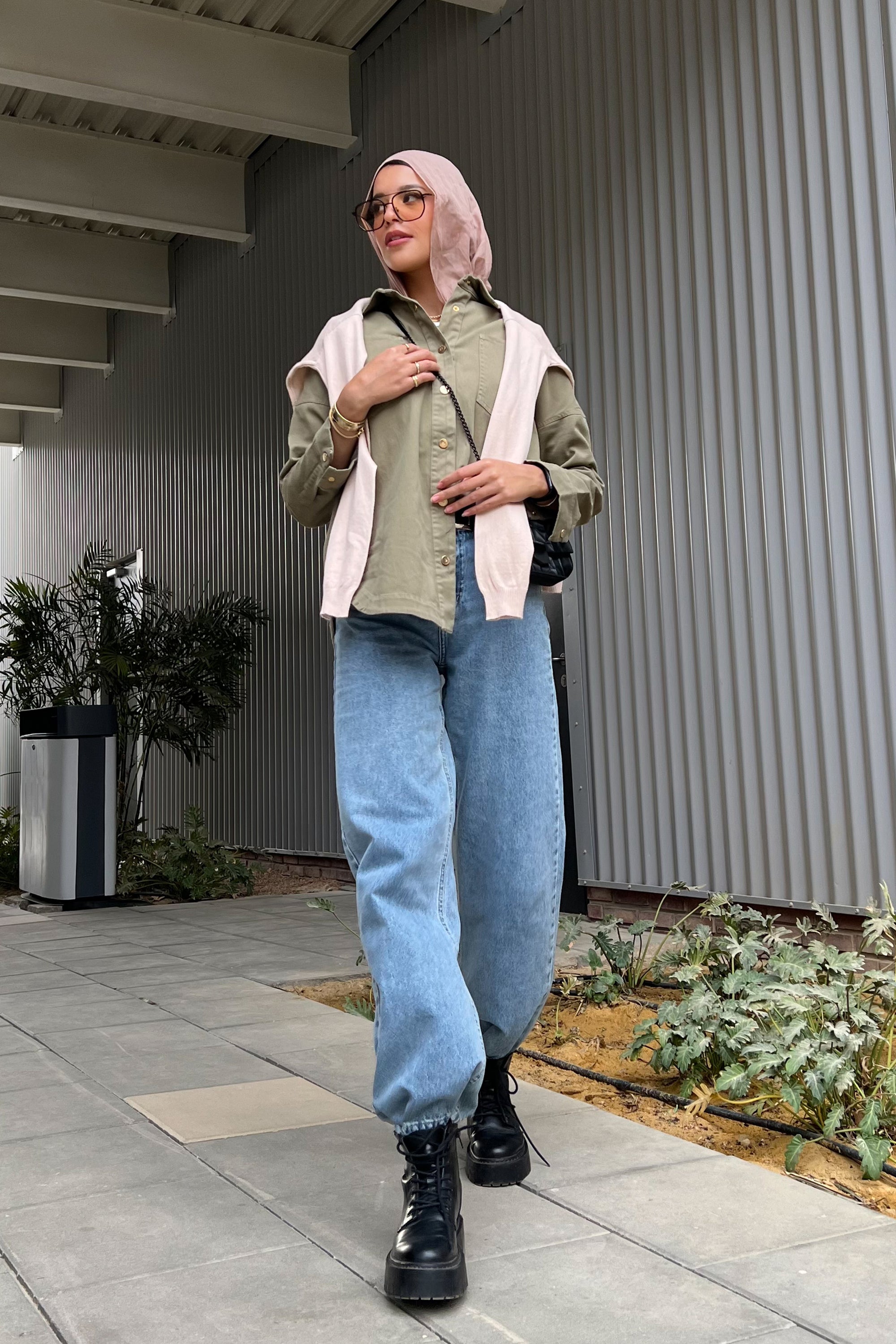 Gabardine Chemise