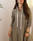 Milton Dress With Cape show