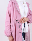 Abaya With Elastic Belt