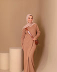 Long Sleeves Basic Dress