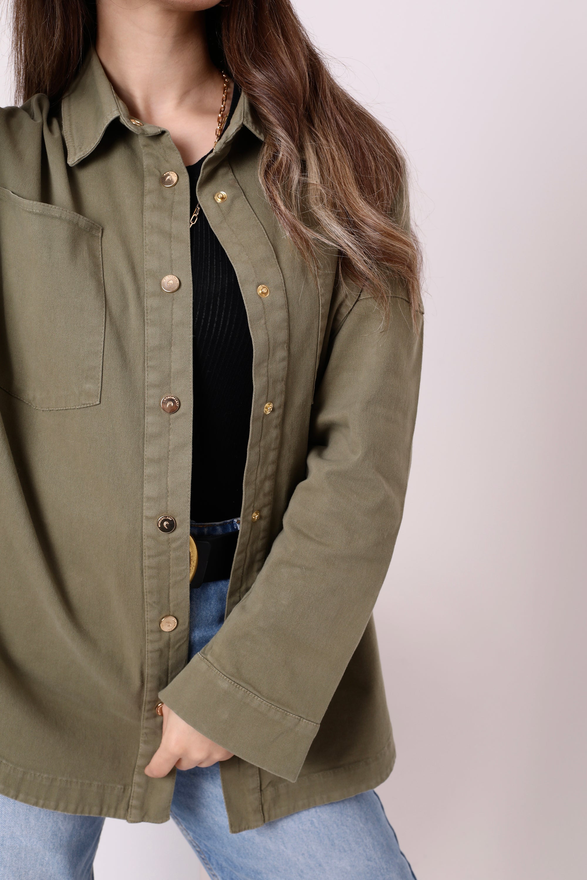 Gabardine Chemise
