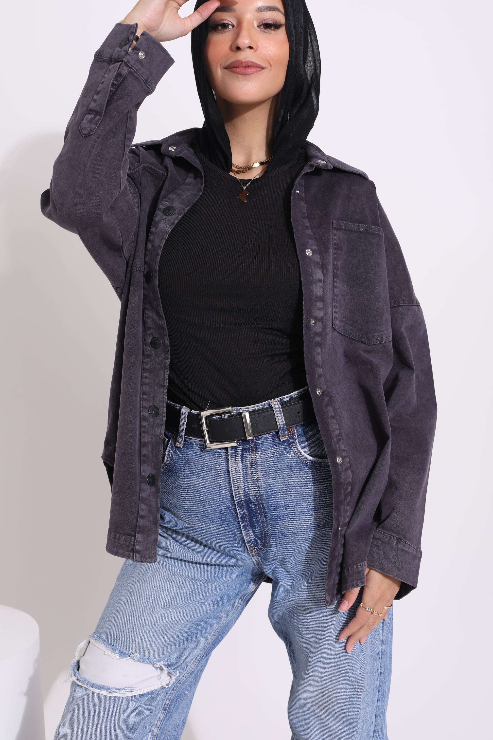 Gabardine Chemise
