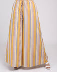 Wide Leg Popline Pants B22