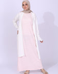 Cotton Dress Without Sleeves B1