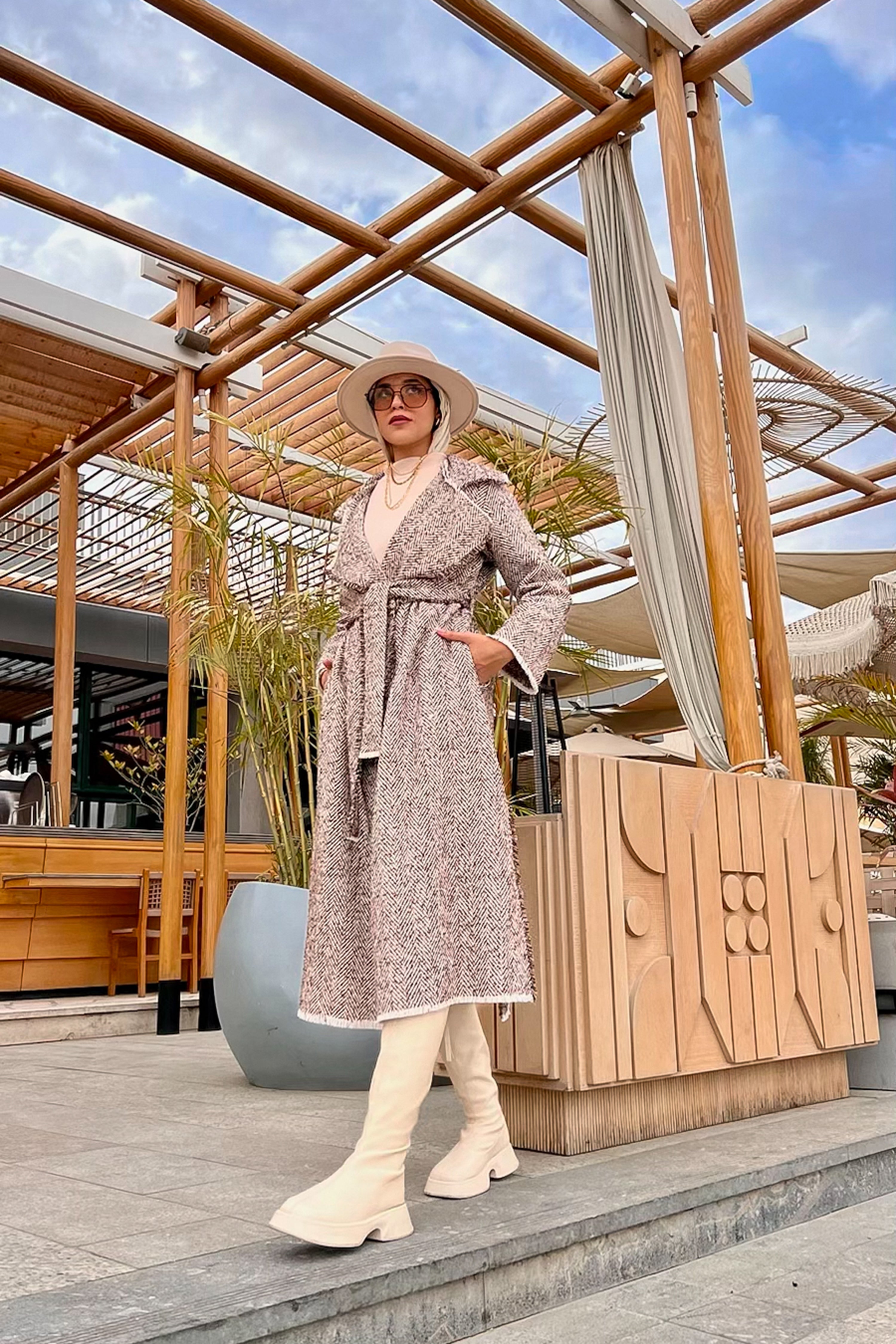 Tweed Coat – Just 4 Women (JW)
