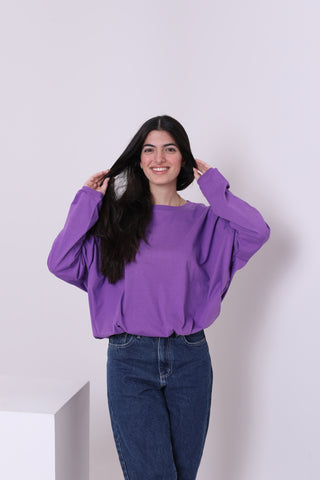 يشتري purple Cotton Tshirt 3739