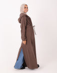 1004- Velvet Dress Shirt with belt