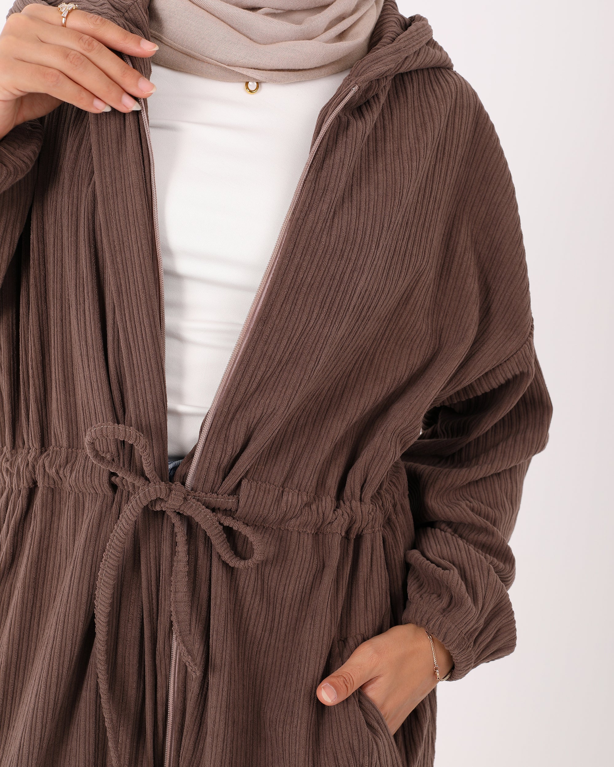1004- Velvet Dress Shirt with belt