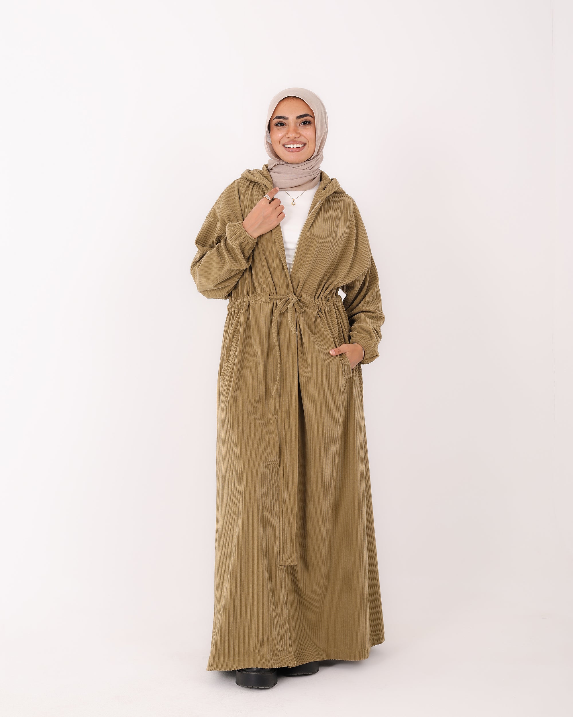 1004- Velvet Dress Shirt with belt