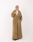 1004- Velvet Dress Shirt with belt