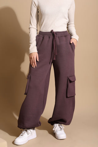 Buy purple Milton Sweat Pants W629