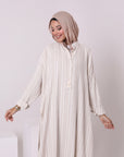 Linen Blend Dress 3804