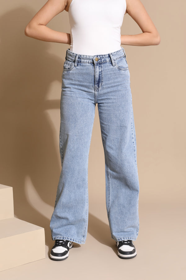 Jeans Wide Leg Pants J600