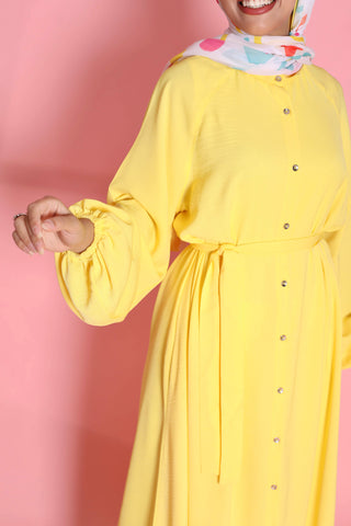 يشتري yellow Dress 3758